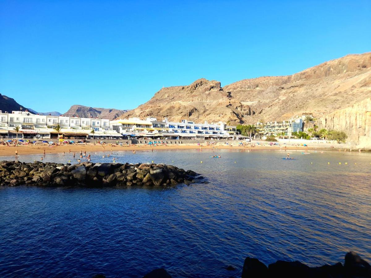 Malibu Mogan Casita Bonsai - Wifi & Beach Studio Puerto De Mogan Bagian luar foto